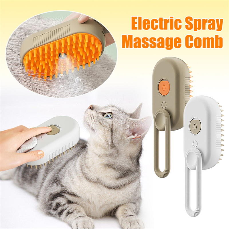 Pet Steam Brush Steamy