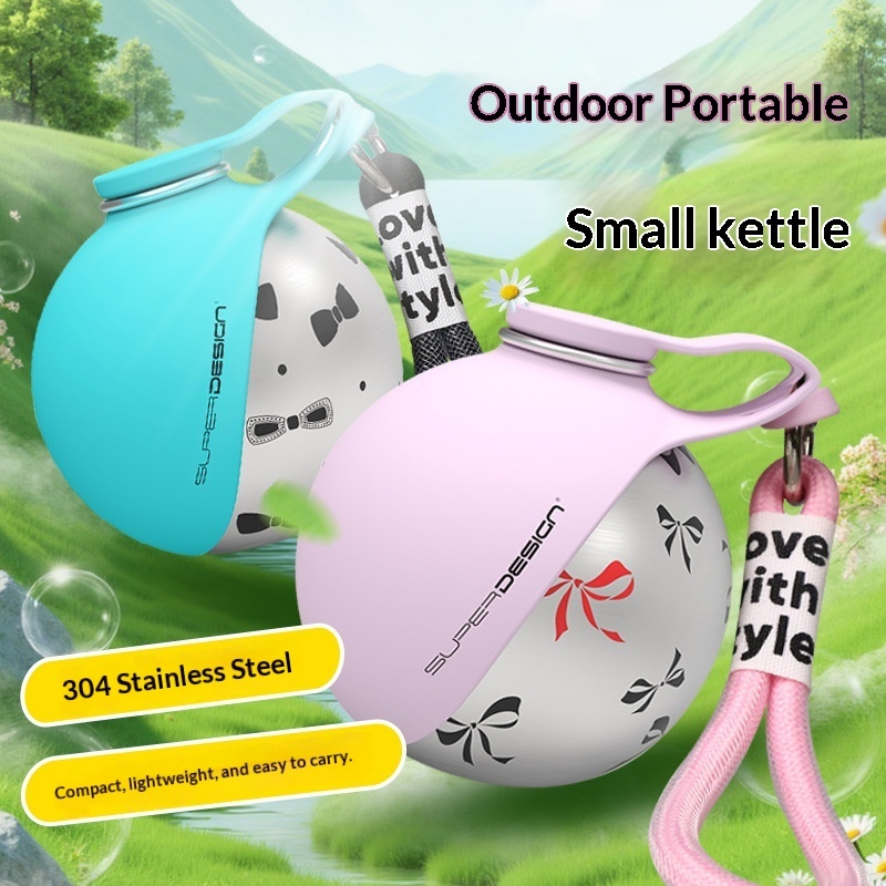 Outdoor Pet Stainless Steel Water Cup - Image 7